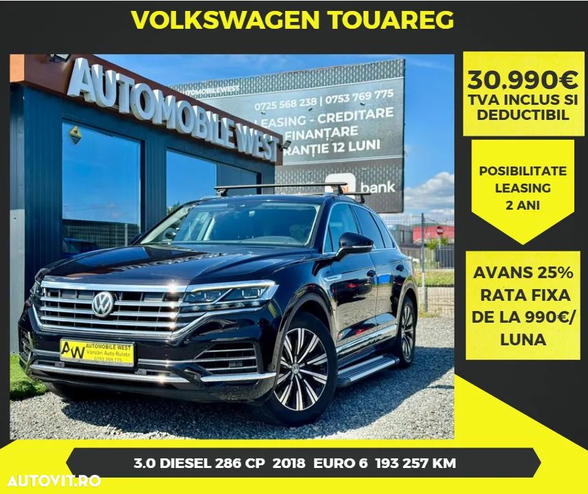 Volkswagen Touareg 3.0 V6 TDI SCR 4Motion Automatik Elegance - 1