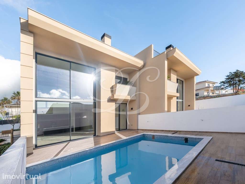 Moradia T4 c/ piscina e rooftop | Cascais - Grande imagem: 2/43