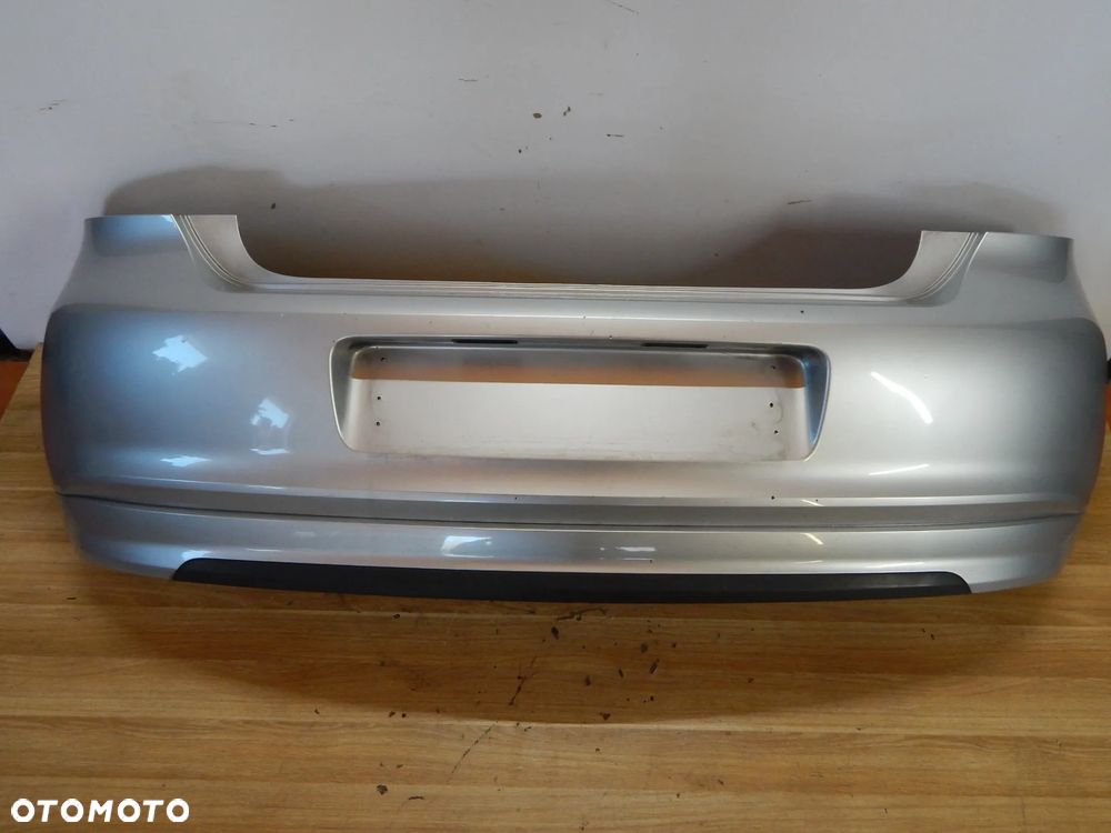 Zderzak tył tylni VW Polo V 6R 09-17 srebrna LA7W Łuków części - 1