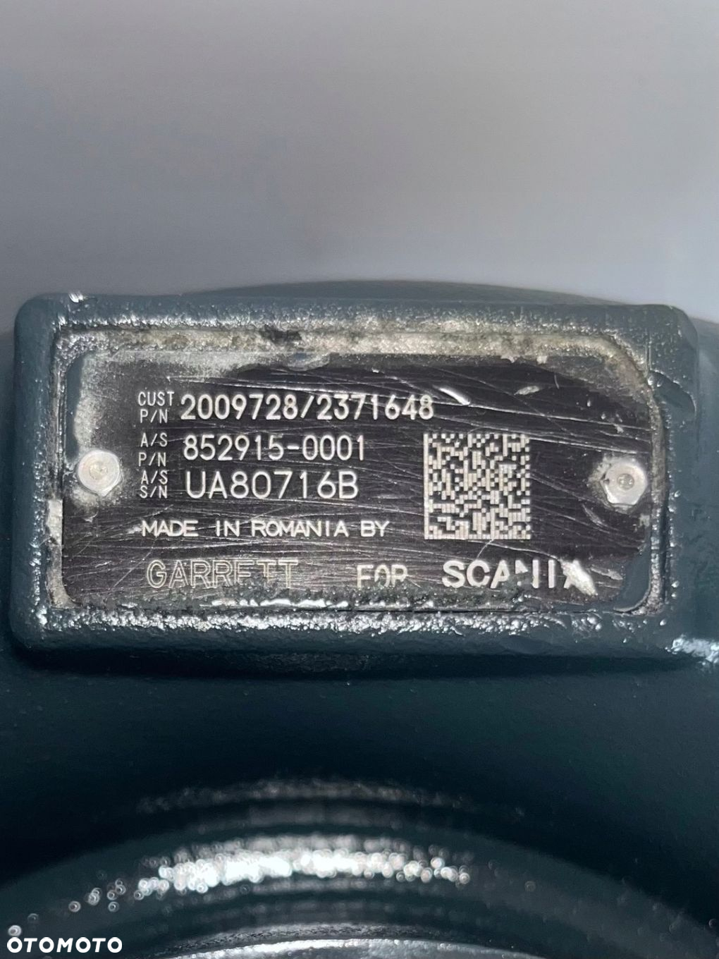 Turbosprężarka SCANIA 806709 852915 12.7 Rabat 400zł za zwrot starej turbo - 4