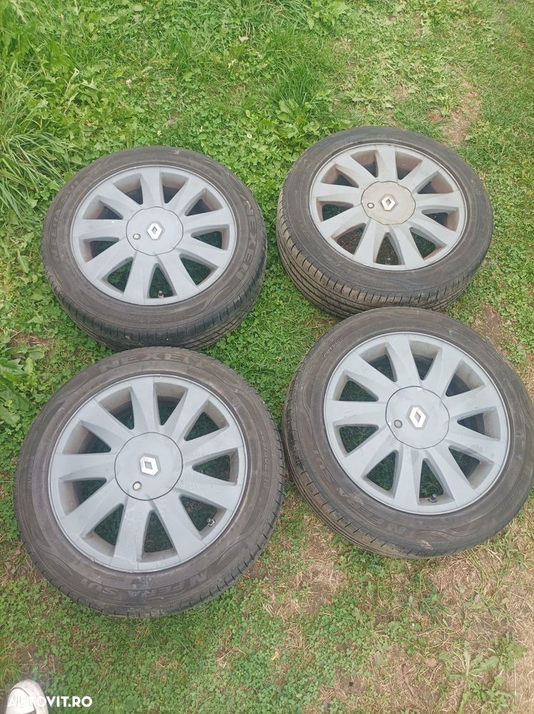 Set jante aliaj cu anvelope 205 55 R16 ZR Renault Megane 2 Scenic 2 - 1