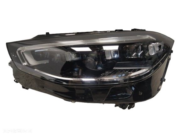 MERCEDES S-KLASA W223 LAMPA REFLEKTOR PRZÓD PRZEDNI LEWA LEWY FULL LED MULTIBEAM LED PRZETWORNICA KOMPLETNA USA ORYGINAŁ - 1
