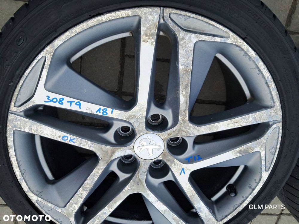 peugeot 308 ii t9 felgi aluminiowe 18" 5x108 et 48 9677989877 - 4