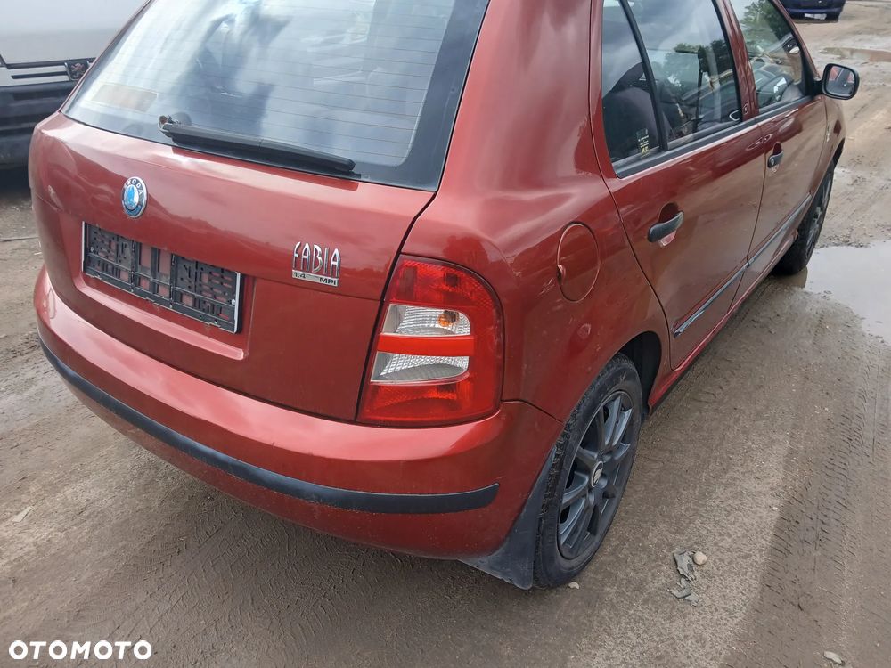 SKODA FABIA I HB LF3T  maska pokrywa silnika klapa bagażnika zderzak lampa reflektor pas przedni - 5