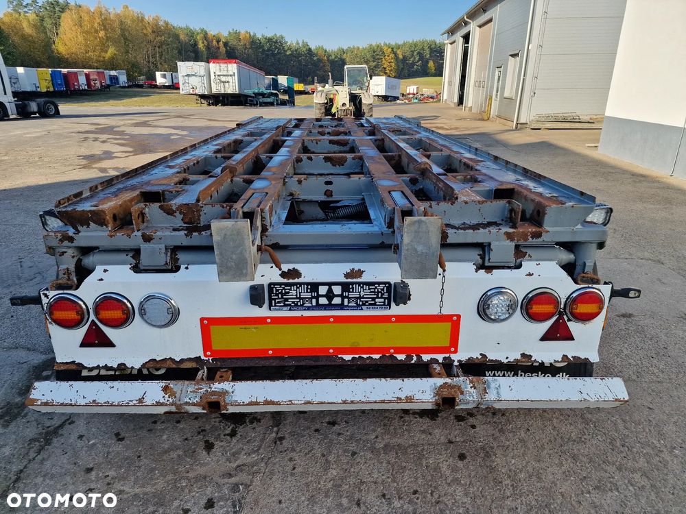 Kel-Berg Przyczepa Hakowiec Wywrotka do Przewozu Kontenerów 6,50 m - 7,00 m - 3