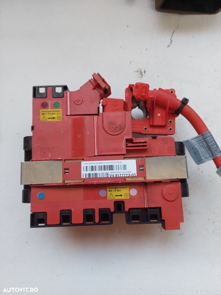 Calculator baterie BMW 7 V (F01, F02, F03, F04) [ 2008 - 2015 ] ActiveHybrid 7 (N55 B30 A) 235KW|320HP OEM 917777303