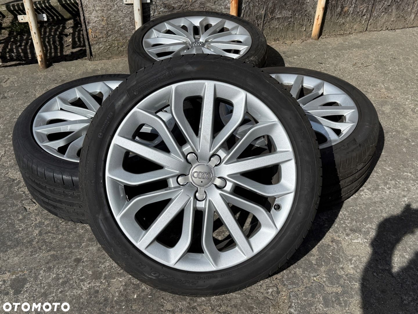 Oryginalne felgi koła AUDI OE 4G0601025BG 19 5x112 A4 A6 A7 A8 opony lato - 8