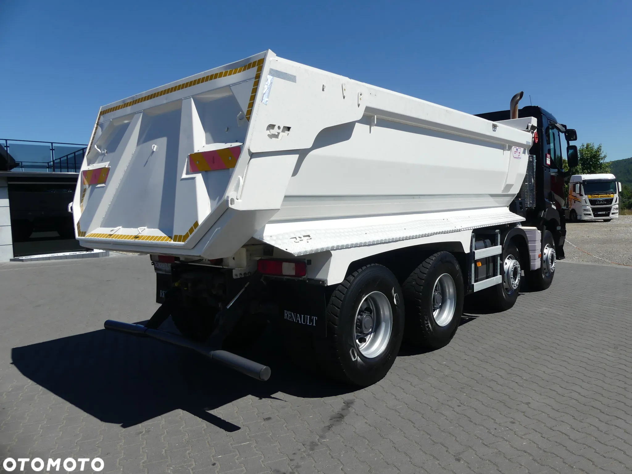 Renault C480 SILNIK 13L  / 8x4 / WYWROTKA / HYDRAULICZNA TYLNA KLAPA / - 10