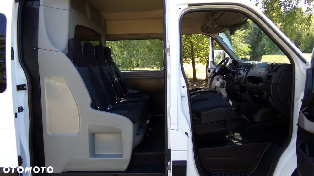 Renault MASTER 2.3 125KM * KLIMA * BRYGADÓWKA 7 OSÓB * SERWIS ! ZADBANY ! - 14