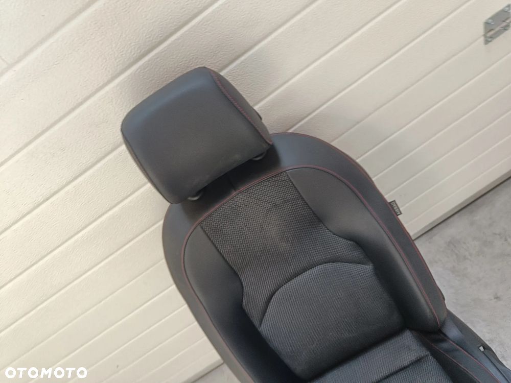 Fotel Kierowcy Lewy Seat Leon 3 III 5 Drzwi Przedni Przód Skóra FR - 16