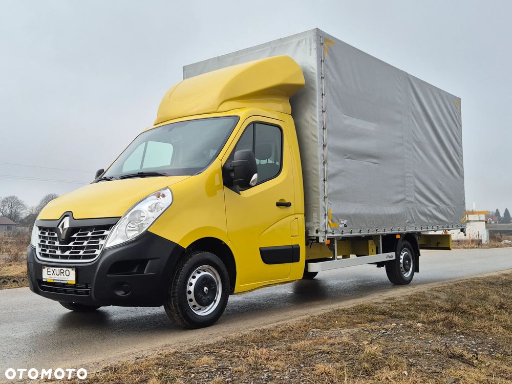 Renault MASTER 2.3 DCI 131KM MAX PLANDEKA 10 PALET PODNOSZONY DACH KAMERA SALON PL 2018R - 7