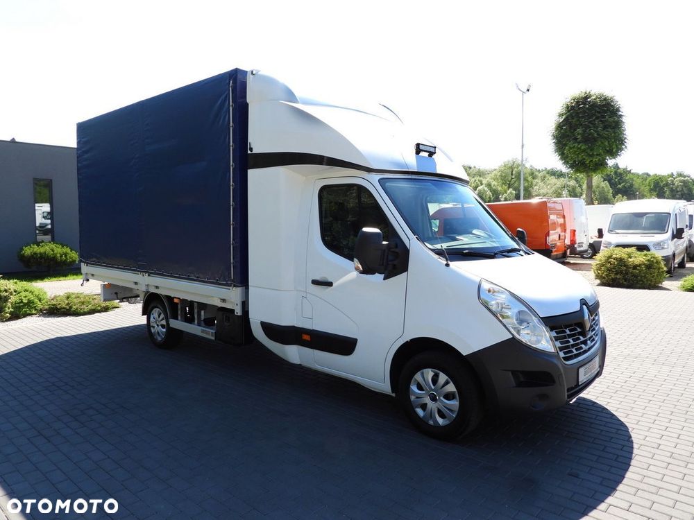 Renault MASTER PLANDEKA 8 PALET TEMPOMAT PNEUMATYKA KLIMATYZACJA  170KM - 5