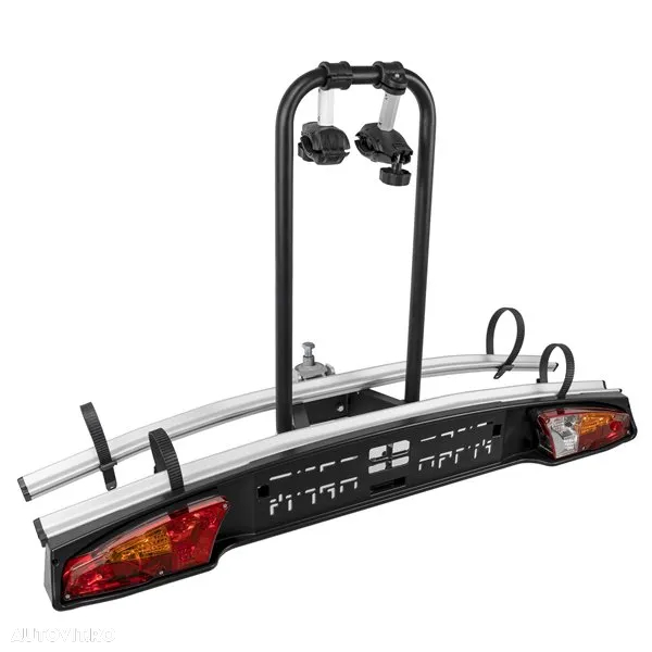 Suport biciclete Menabo Merak Eco pentru 2 biciclete cu prindere pe carligul de remorcare,emitem Factura & Garantie,Nou_Pret importator - 3