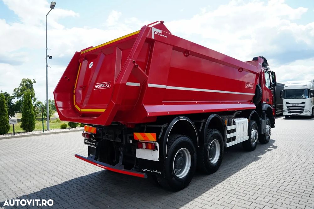 Mercedes-Benz AROCS 4145 / 8x8 / BASCULATOR SPATE / SKIBICKI / EURO 6 - 11