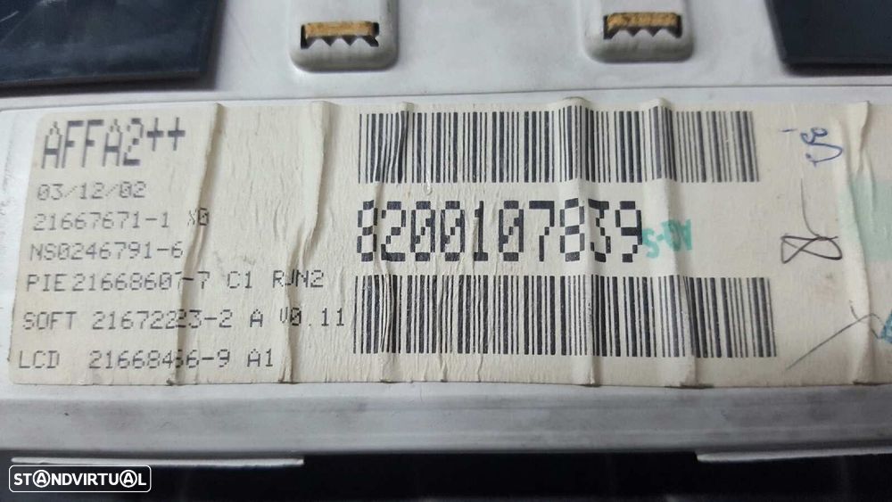 TELA/ECRÃ MULTIFUNÇÕES RENAULT MEGANE II BERLINA 3P CONFORT EXPRESSION - 4