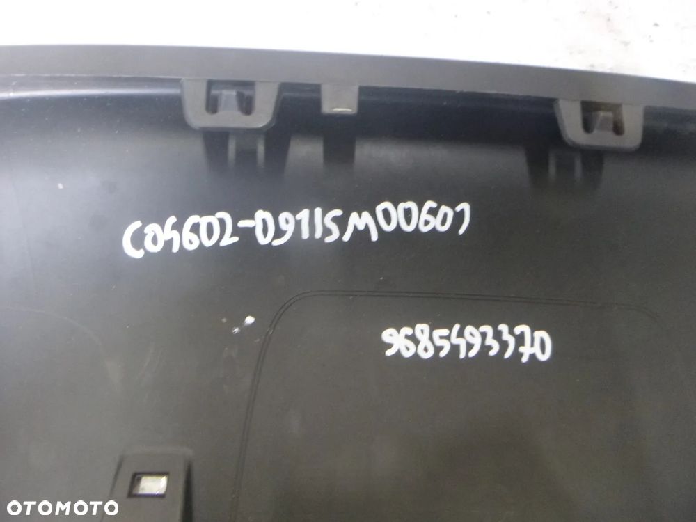 citroen ds3 spoiler zderzaka tył 9685493370 tylny - 2
