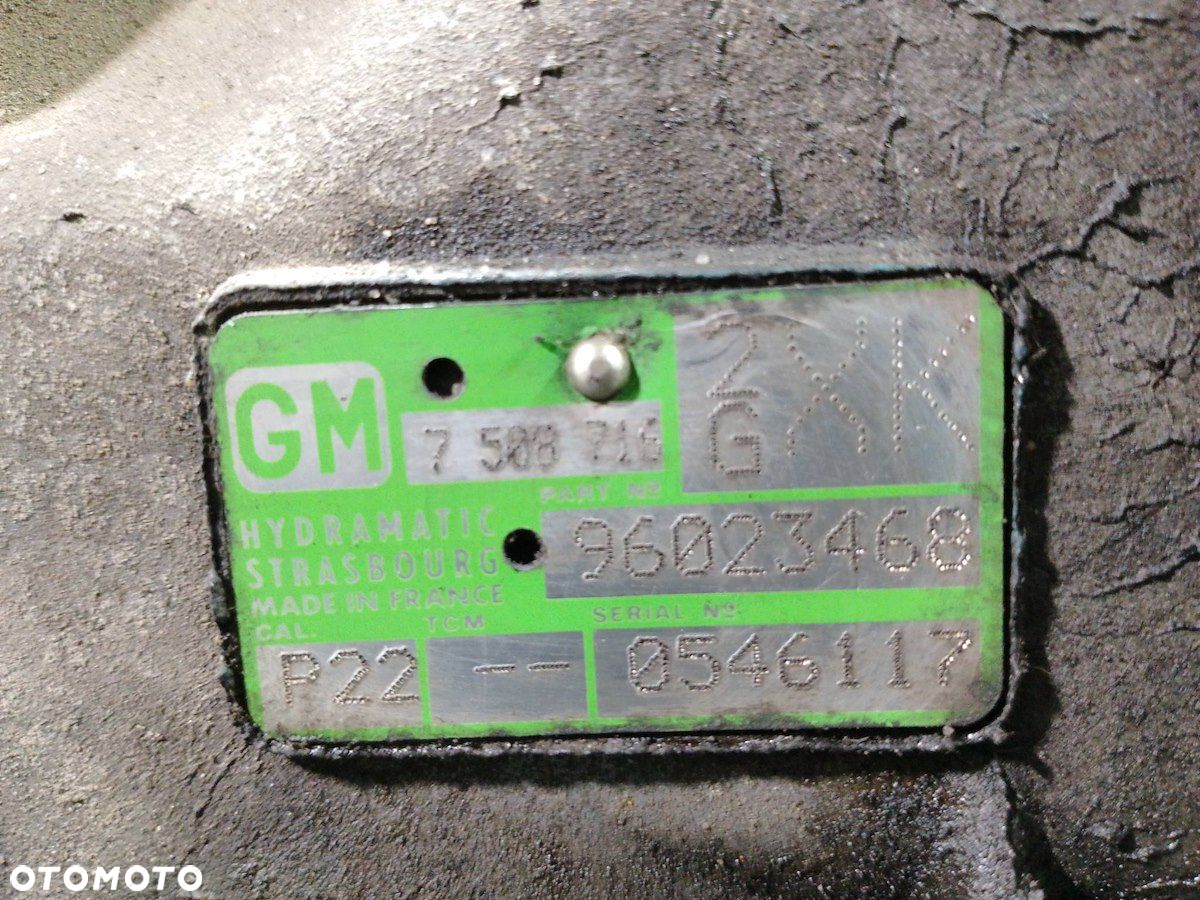 SKRZYNIA BIEGÓW AUTOMAT BMW E46 7508716 2.0 B - 7