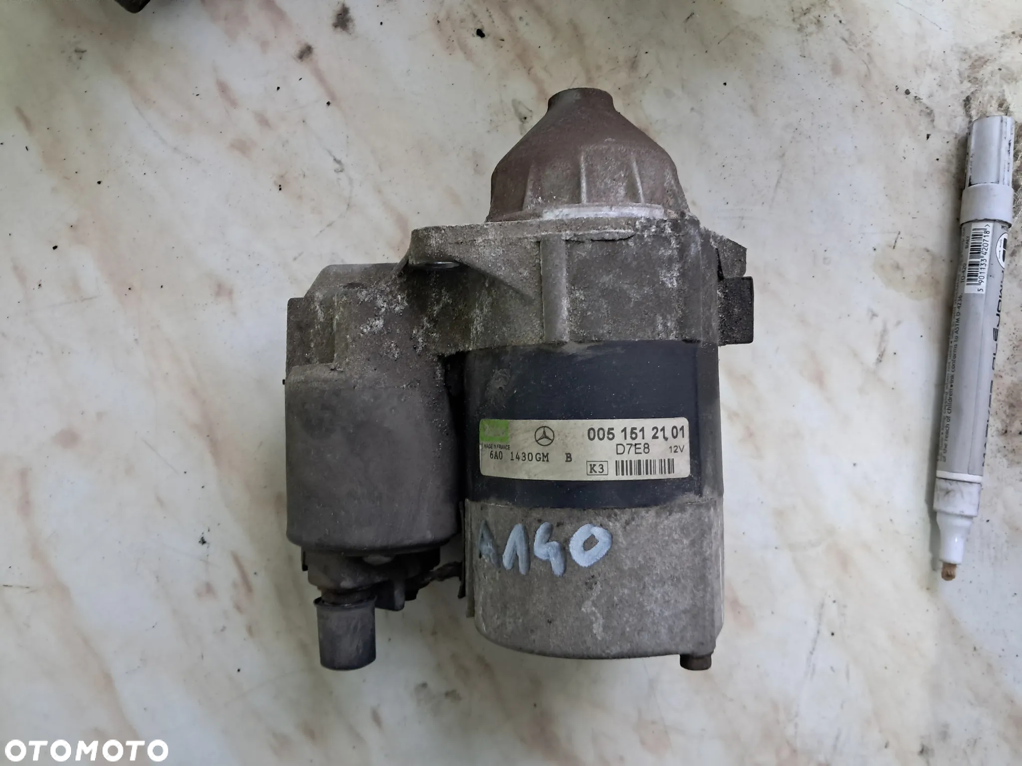 Mercedes A140 1.4 Benzyna Automat Rozrusznik - 2