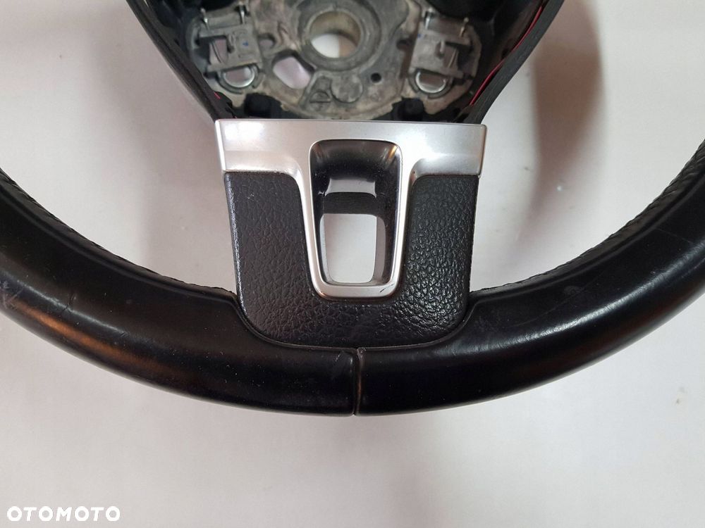 VW PASSAT B7 10-14r PASSAT CC GOLF VI KIEROWNICA SKÓRZANA 3C8419091BE - 5