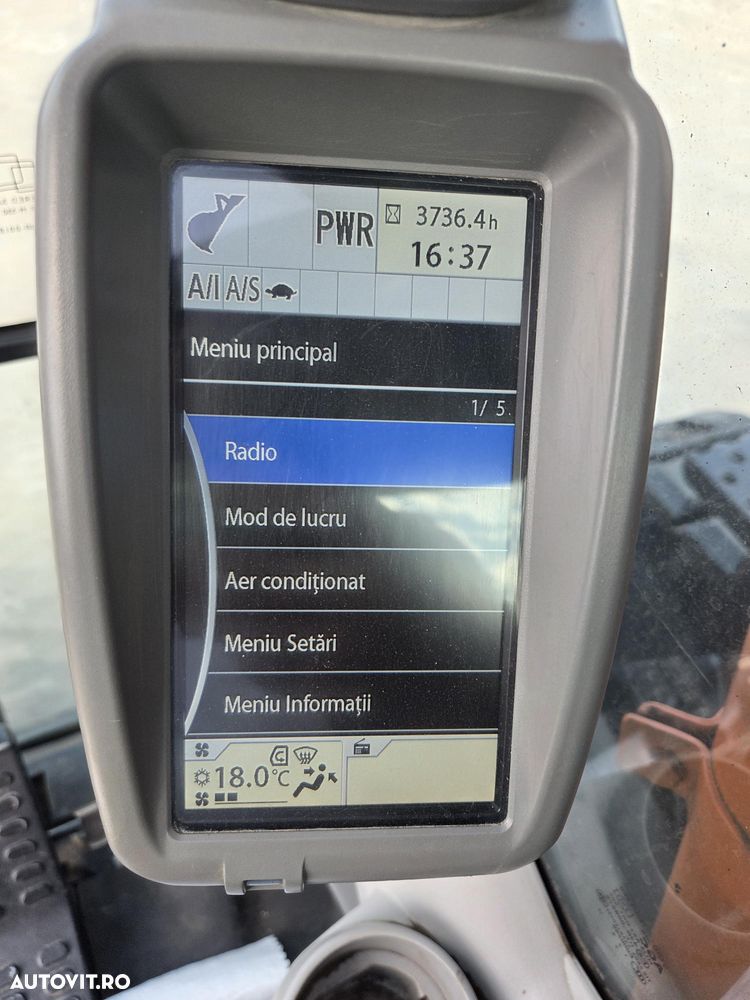 Hitachi ZX135US-6, 16t,2019, 3.736h, ROTIRE IN GABARIT, LAMA, 2 inst hidr pe brate, PADURI NOI, consum mediu 9,5l/h, Gresare automata, CUPLA RAPIDA +CUPE EXCARE+Cupa taluz, latime 2,5m, Camere spate si laterale, posibil leasing 3 ani, PROMOTIE 86.900 EUR+Tva - 26