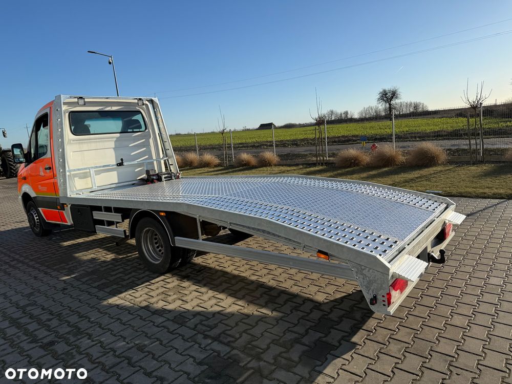 Zabudowa laweta najazd rama autolaweta pomoc drogowa Mercedes Sprinter Fiat Ducato Iveco Daily Renault Master - 9