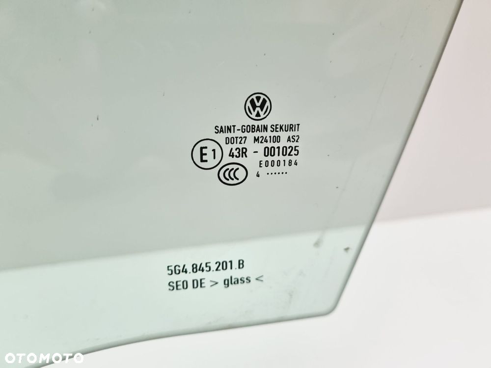 Szyba przednia opuszczana lewa VW GOLF VII 5 DRZWI / KOMBI 2012-2019 - 2
