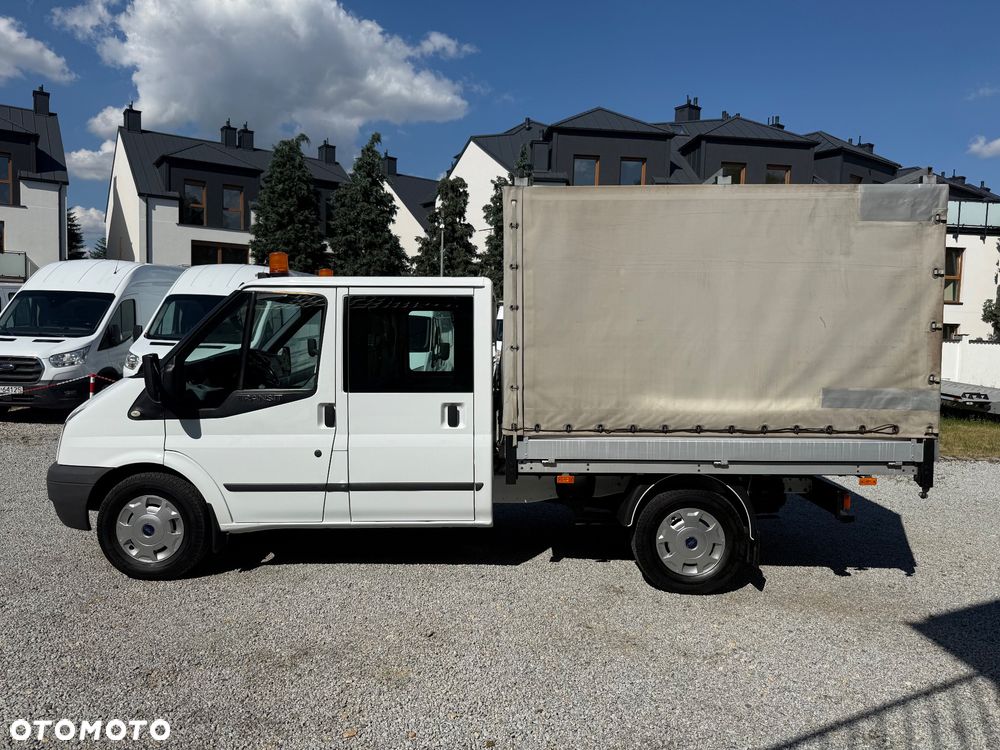 Ford Transit Doka Brygadowy Załogowy Skrzynia Plandeka 6 os. 2.2 TDCI 125KM Webasto - 5