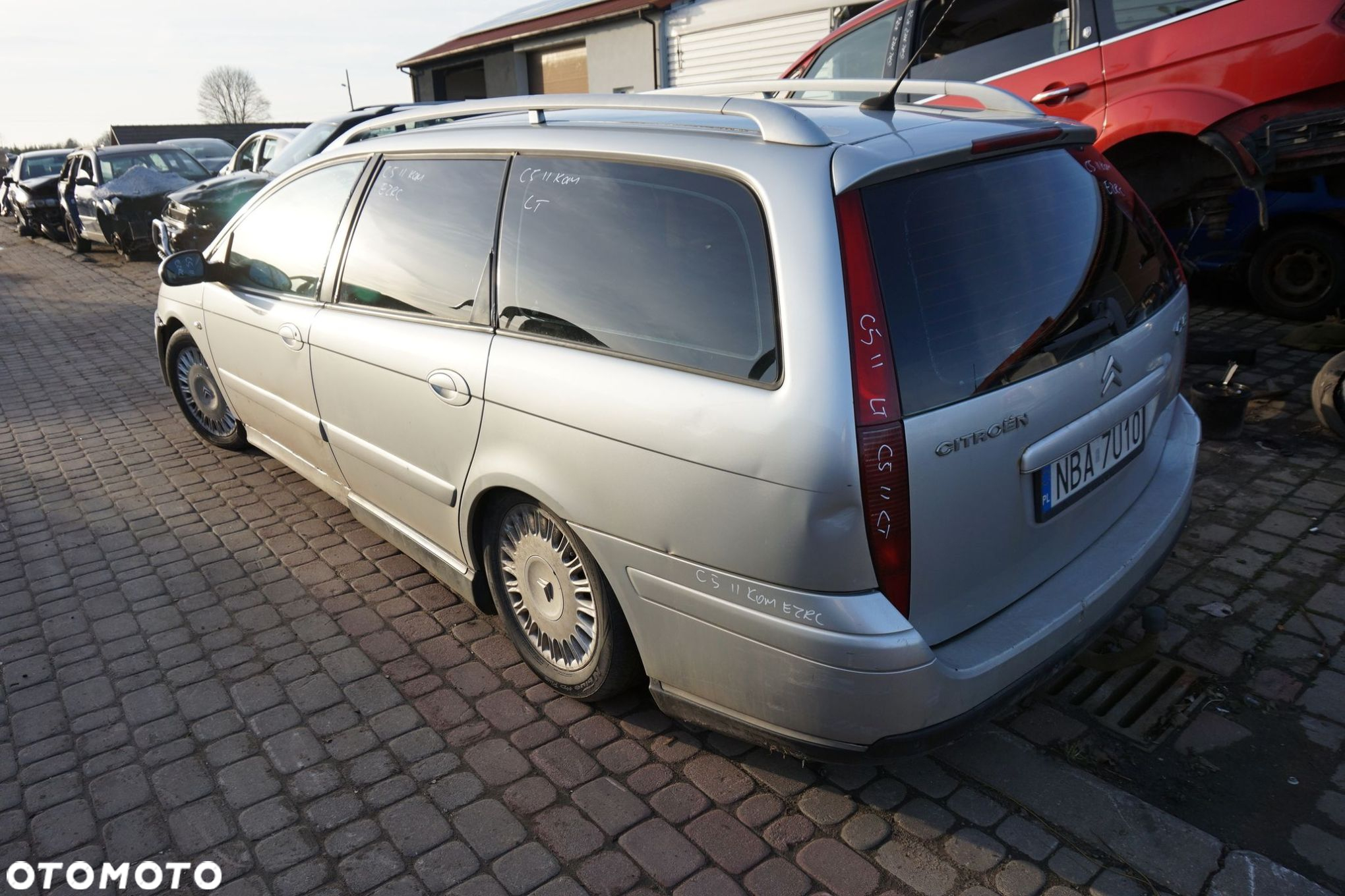 CITROEN C5 II LIFT KOMBI 2005 EZRC 2.0 HDI DW10BTED4 136KM 20MB02 SREBRNY na części - 3