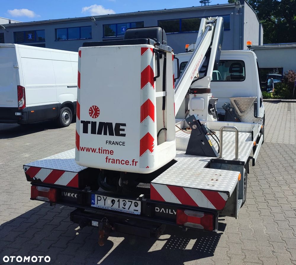 Iveco Daily 35 *zwyżka *kosz *Time France LT130TB zadbany niski przebieg - 15