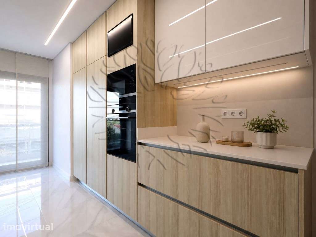Apartamento T3 usado como novo em Vale Salgueiro, Montijo. Com 196 ... - Grande imagem: 3/60