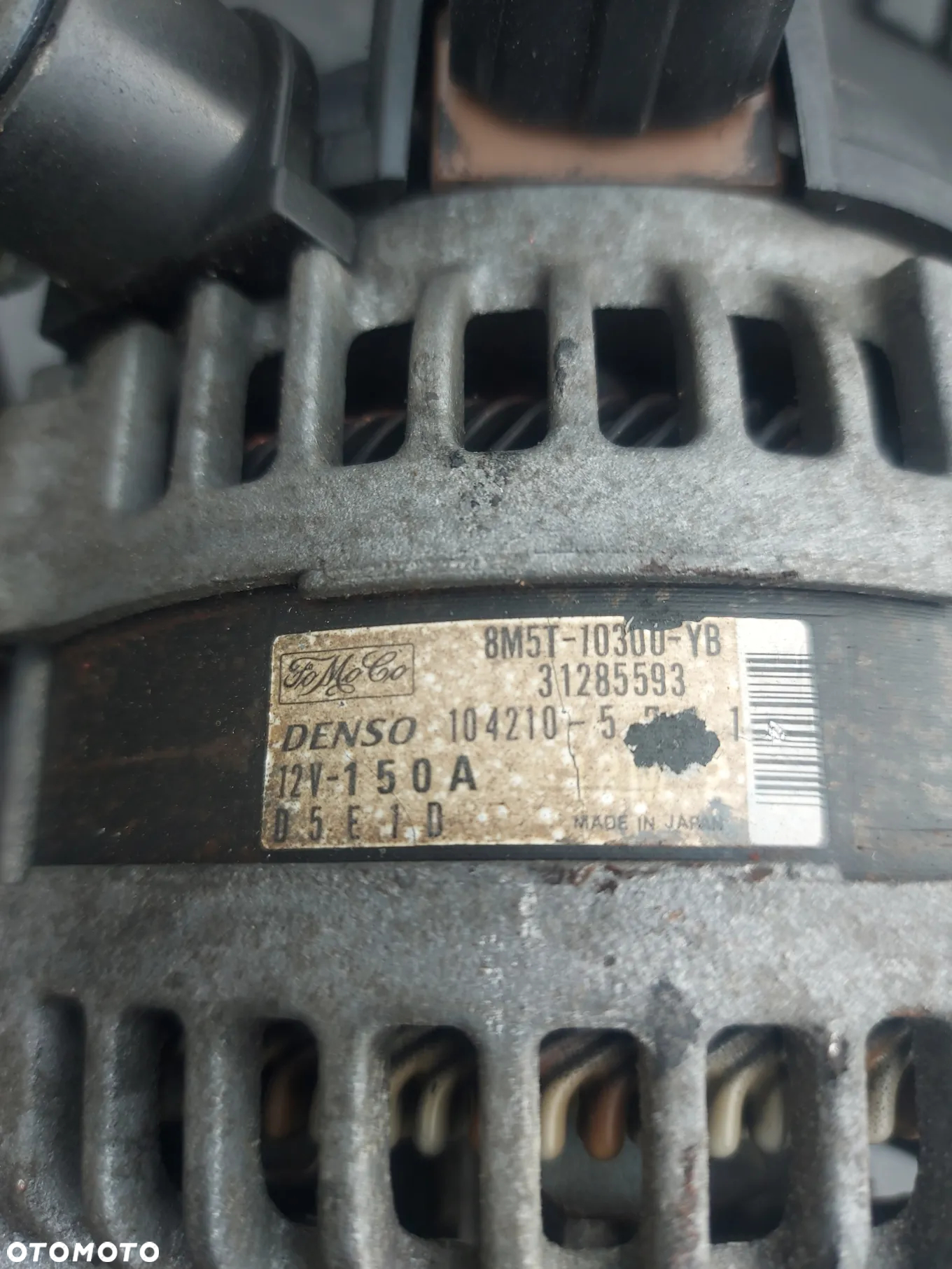 ALTERNATOR FORD FOCUS FUSION C-MAX 1.6TDCI 8M5T-10300-YB - 7