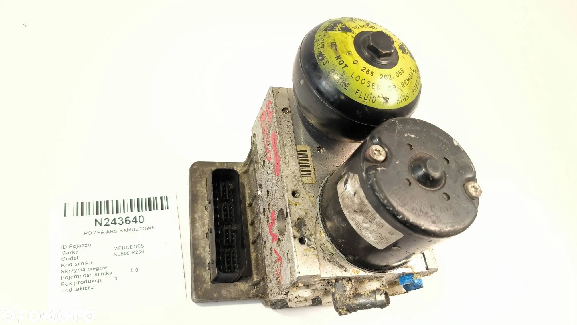 Pompa abs Mercedes Sl r230 a0004302394 - 1