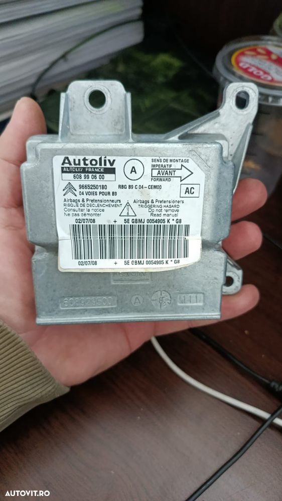 Calculator airbag cu codul 608990600/9665250180 Peugeot Partner - 1