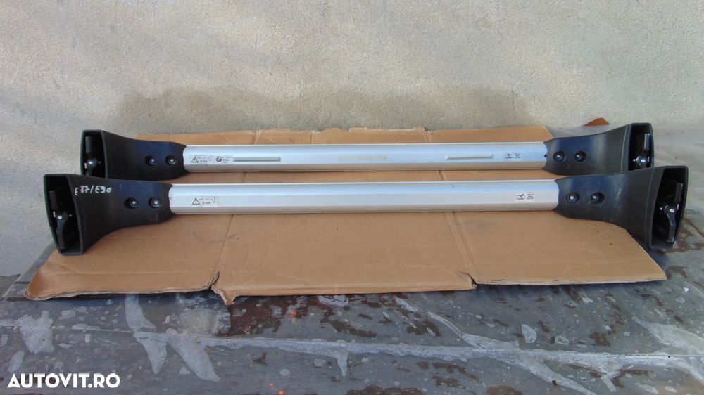 Bari transversale portbagaj BMW Seria 1 E87,E81 Seria 3 E90 an 2010 cod 82710403104 - 1