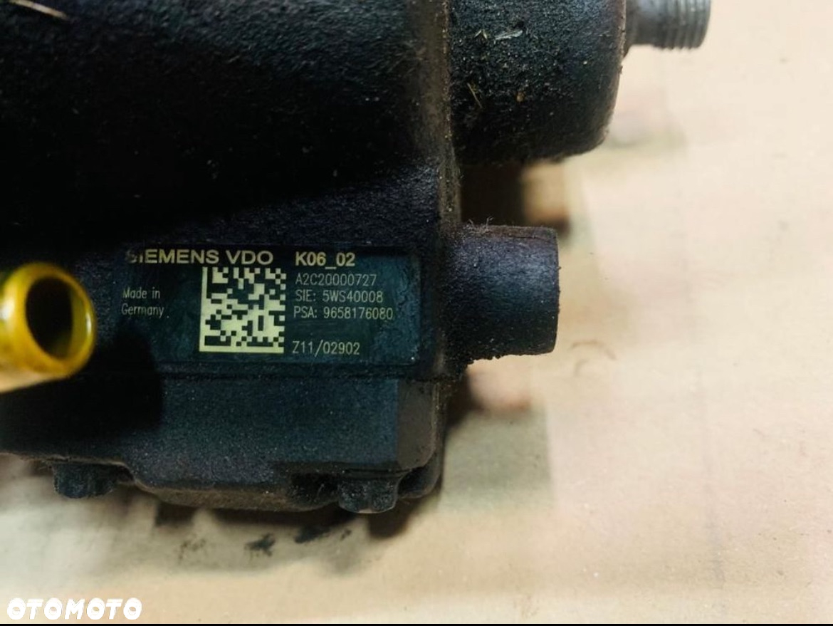 9658176080 pompa wtryskowa peugeot 207 citroen c2 c3 1.4hdi - 3