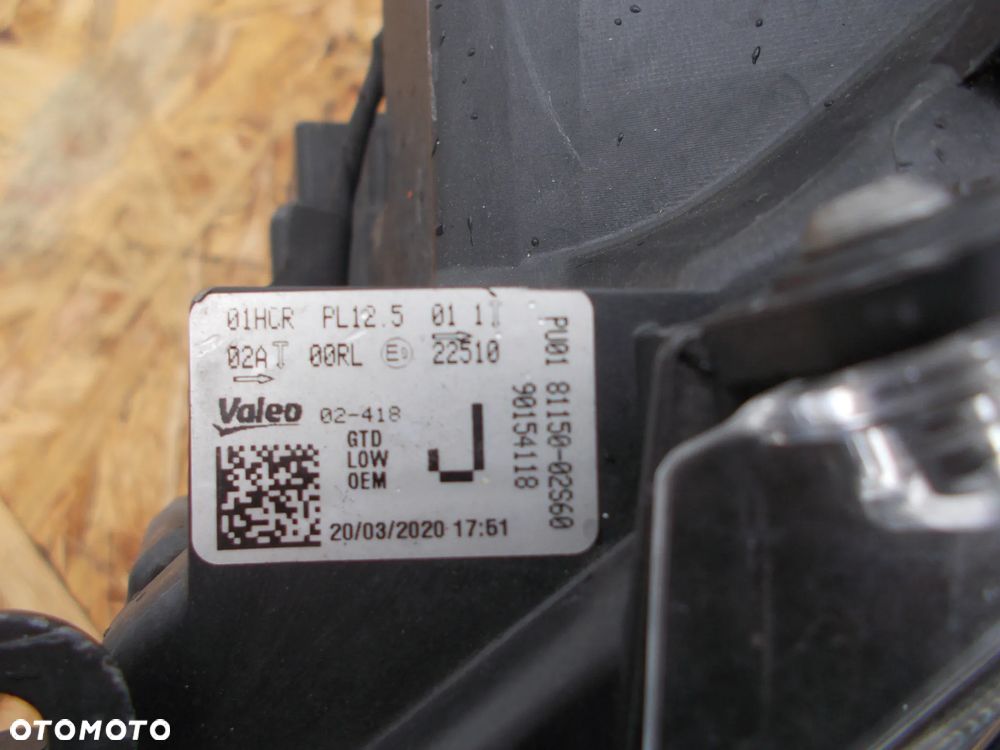 TOYOTA COROLLA E21 HB KOMBI LAMPA LEWA 81150-02S60 FULL LED - 3