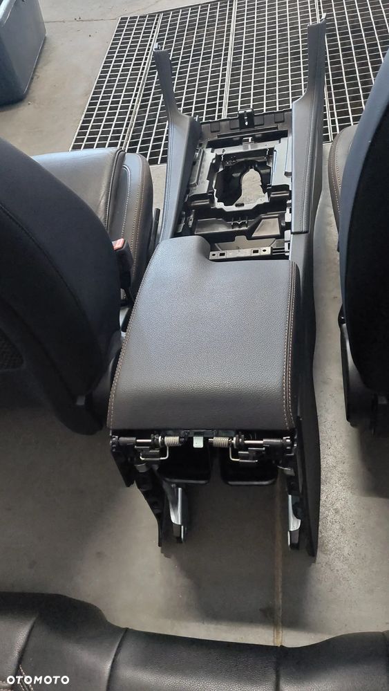 FOTELE PRZÓD TYŁ KOMPLET SKÓRA PLUS BOCZKI JAGUAR F-PACE R2018 EUROPA TUNEL PODŁOKIETNIKI - 5