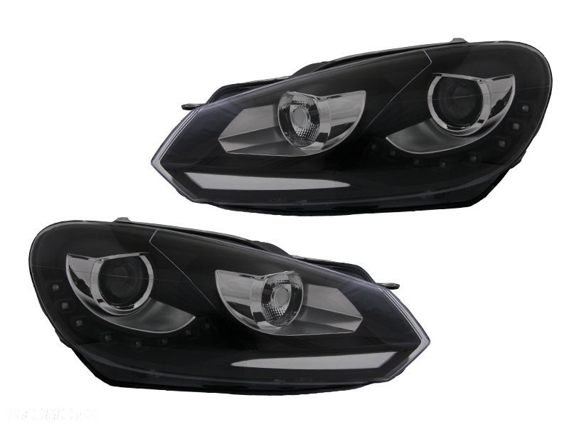 reflektor day line light led drl vw golf 6 vi 5k0 - 1