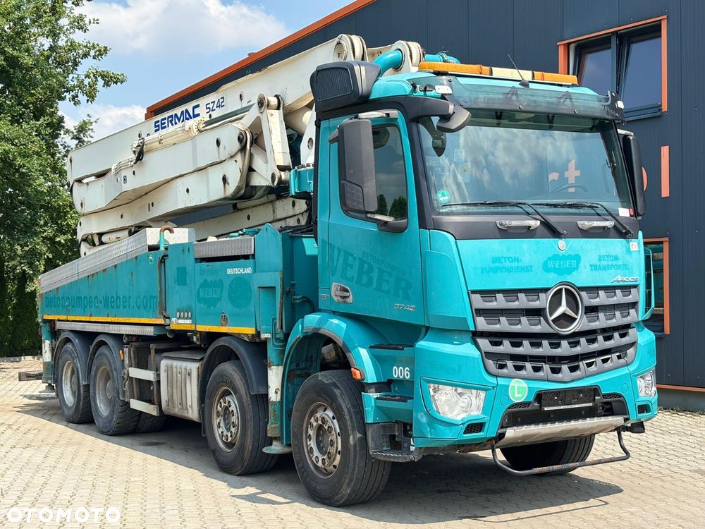 Mercedes-Benz MB AROCS 3742 8x4 EURO6 POMPA DO BETONU SERMAC 5Z42 - 2