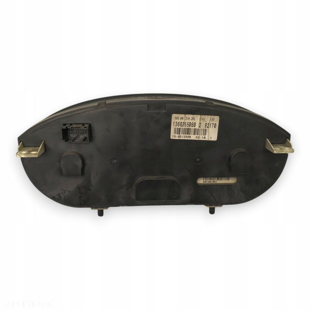 LICZNIK ZEGARY 1360355080 Fiat Ducato Boxer Jumper 2.0 2.2 3.0 D 399 999km - 5