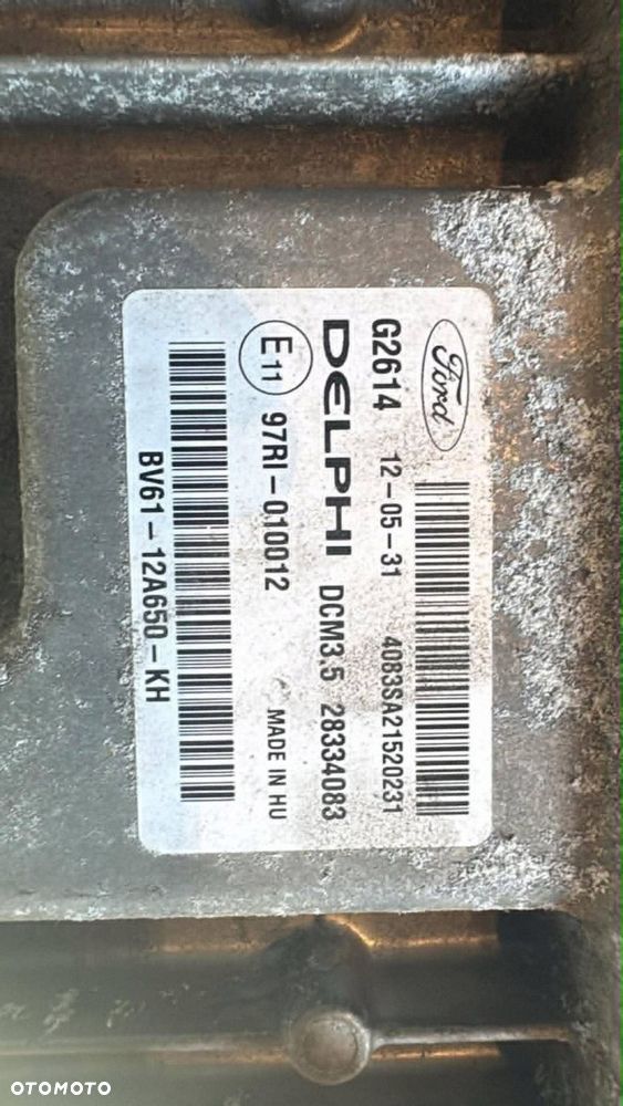 sterownik silnika ford c-max mk2 przed lift 2,0 tdci - 1