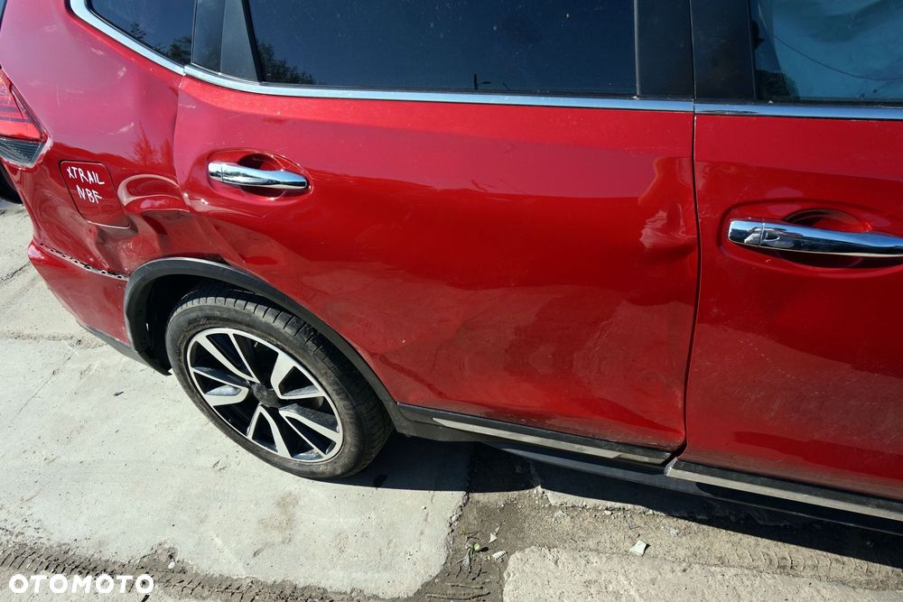 DRZWI TYLNE PRAWE X-TRAIL T32 III LIFT NBF  CZERWONY NISSAN 2017-2021 - 2