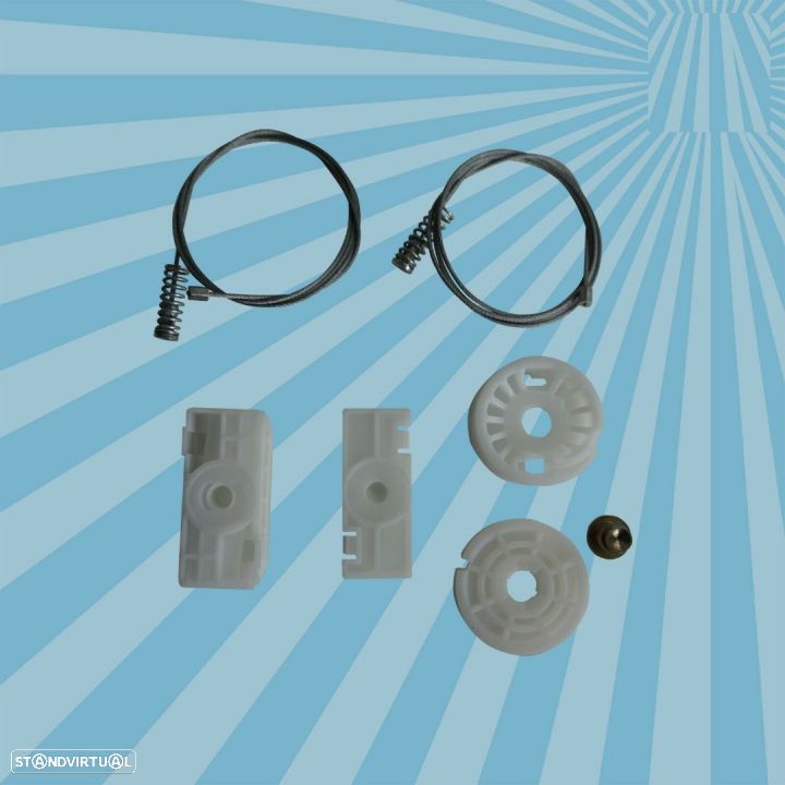 Kit reparação elevador vidros Porsche Carrera 911 Cabrio   NOVO - 1