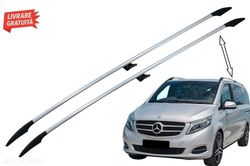 Bari Decorative Longitudinale Portbagaj Mercedes V-Class W447 (2014-up) Ampatament- livrare gratuita - 12
