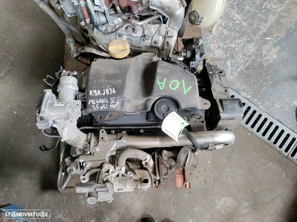 Motor Com Acessorios Renault Megane Iii Grandtour (Kz0/1)