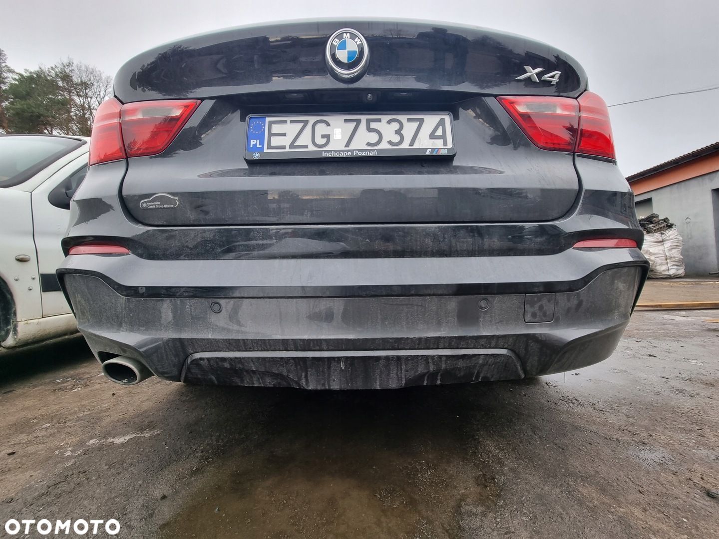 BMW X4 F26 M-PAKIET 14- ZDERZAK TYŁ KOMPLETNY PDC * - 1