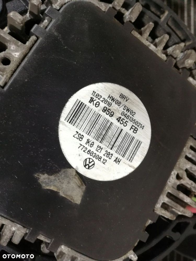Audi A3 8P Lift 2008/2012r wzmocnienie pas przedni chłodnice 1.6 TDI - 5