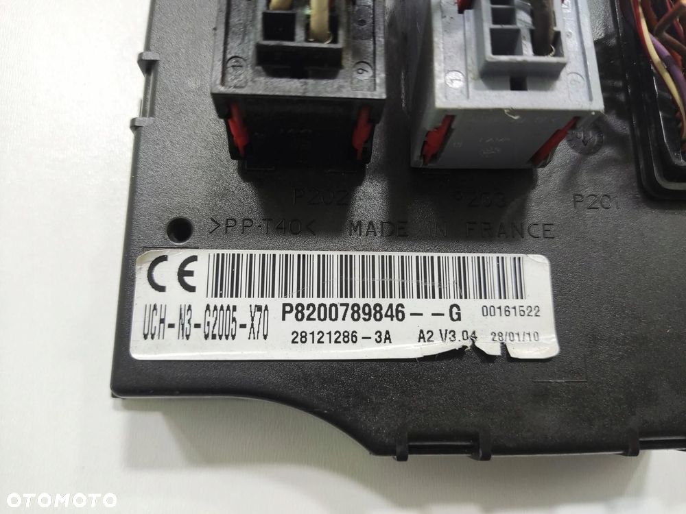 MODUŁ STEROWNIK UCH-N3 RENAULT MASTER II LIFT 2004-2009 8200789846 - 4