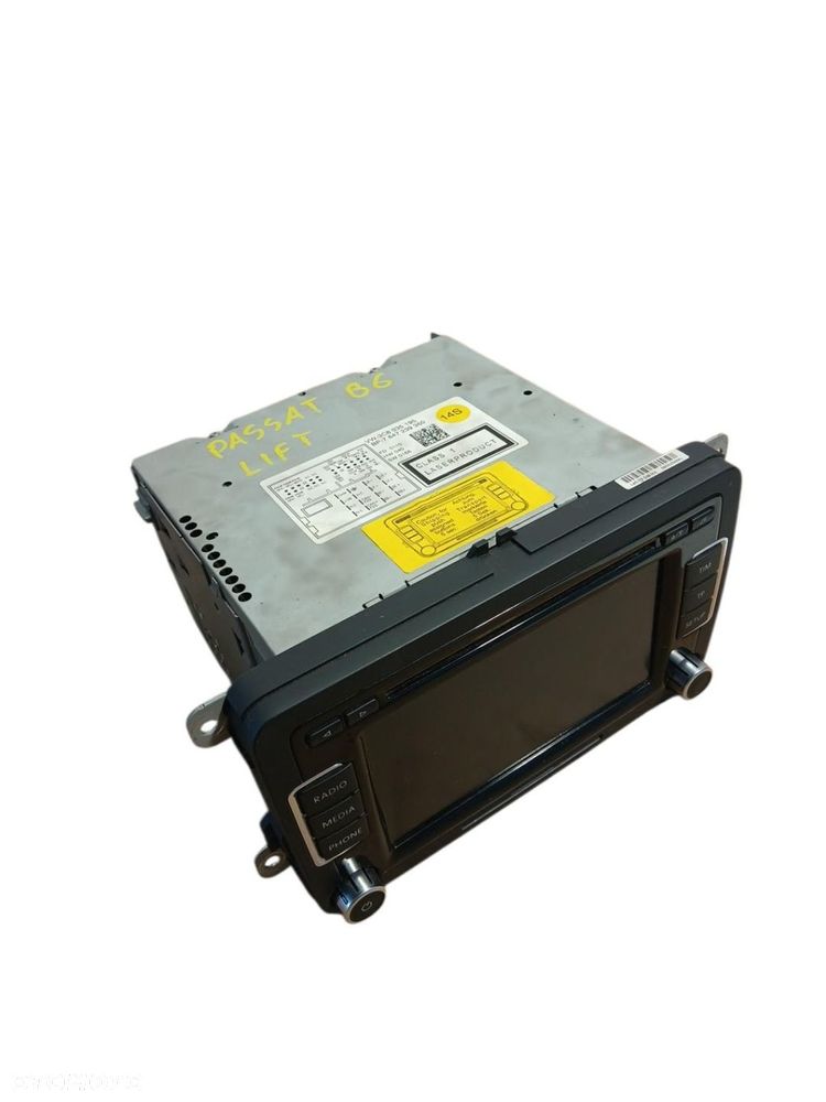RADIO CD VW PASSAT B6 LIFT 3C8035195 - 2