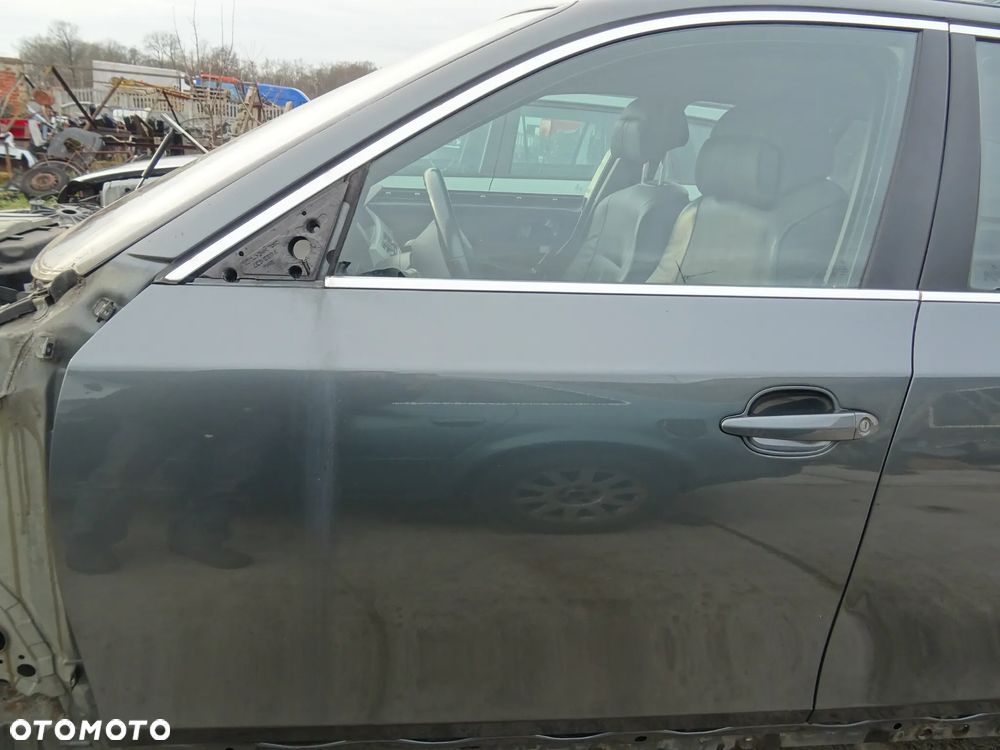 BMW E61 E60 TITANGRAU II DRZWI LEWY PRZÓD LEWE PRZEDNIE - 2